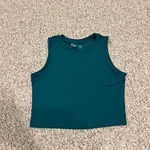Green Crop Tank